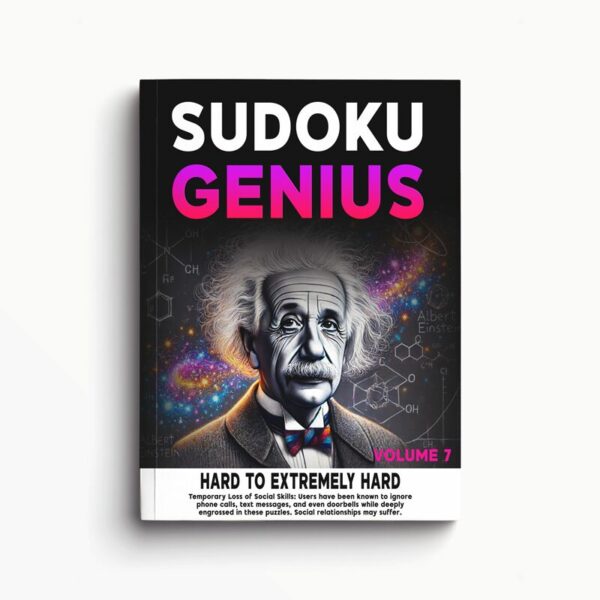 Sudoku Genius Volume 7 Extremely Difficult Puzzle Book