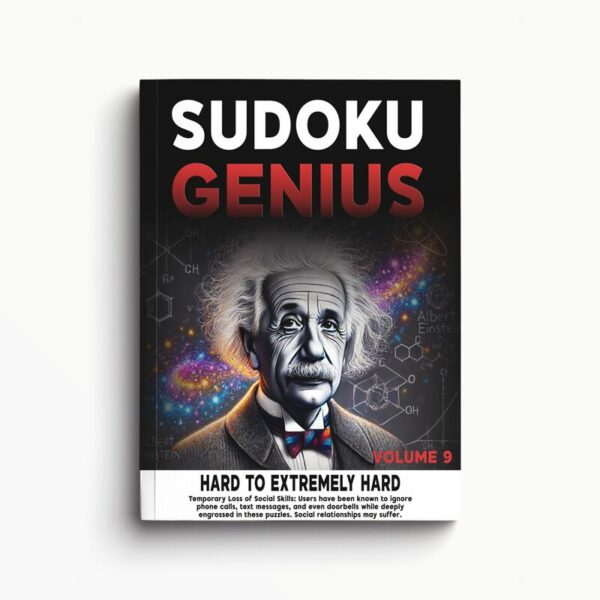 Sudoku Genius Volume 9 Extremely Difficult Puzzle Book